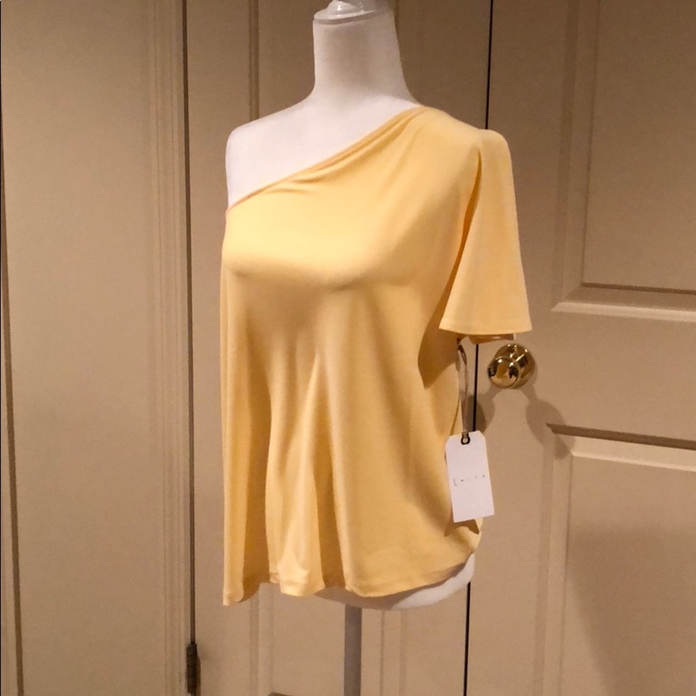 One-shoulder Leith top size M